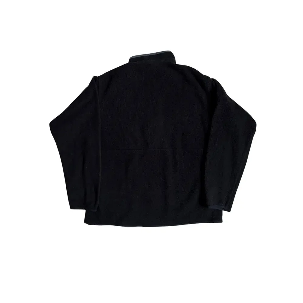 Patagonia Men's Synchilla Marsupial 1/2 Zip Pullover (Black) - Large